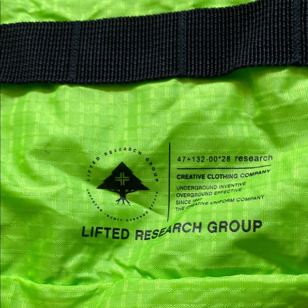 LRG Neon Green Backpack - Picture 2 of 6